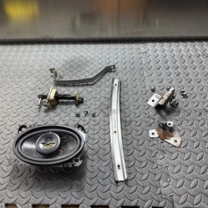 1989-1994 Nissan 240SX S13 RH Door Window Hardware Check Kenwood Brackets - Picture 1 of 11