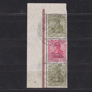 GERMANY 1921, Mi# S26, CV €500, Definitive combination from booklet, Used - Picture 1 of 2