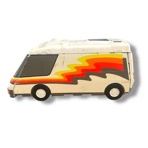Vintage Micro Machines Super Van City Playset Galoob 1991 Fold-Out Carry Case - Picture 1 of 5