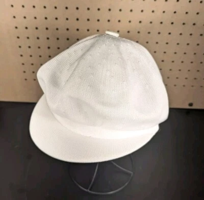 Винтажный KANGOL белый Spitfire крышка шляпа маленький 0289BC - Изображение 1 из 4