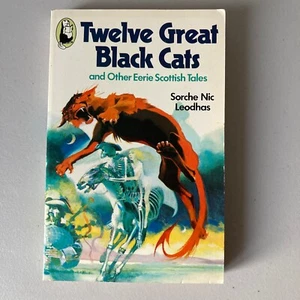 Twelve Great Black Cats Eerie Scottish Tales Vintage Beaver Hamlyn PB Book 1976 - Picture 1 of 10