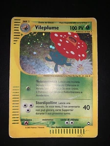 Pokemon Karte Vileplume Holo Aquapolis H31/H32 Italienisch Ita Rare Karte - Bild 1 von 2