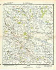 Mapa topográfico militar soviético ruso - VILDBJERG (Dinamarca), 1:50 000, edición 1962 - Imagen 1 de 5