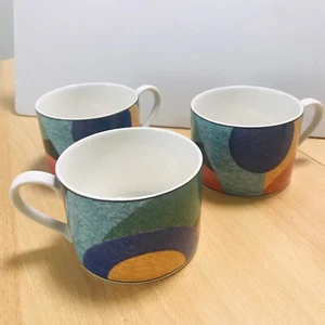 Casual Victoria & Beale Accents 9019Geometric Contemporary Coffee/Tea Cup 3pcs - Picture 1 of 4