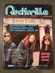RIVISTA ROCKERILLA N.112 DIC 89|UNDER NEATH WHAT-TELESCOPES-DANZING- CURVED-AIR - Imagen 1 de 1