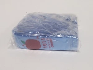 Apple Bags Mini Zip Resealable 1" x 1.5" Blue Baggies 1015 1000ct NEW - Picture 1 of 3