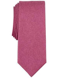 Alfani Mens Minetta Solid Tie Mauve Pink Necktie - Picture 1 of 6