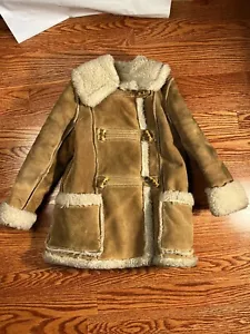 Giacca bambina pelle shearling vintage - Foto 1 di 9