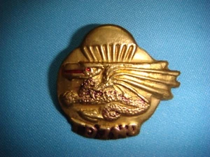 VIETNAMKRIEG METALLABZEICHEN, ARVN 7. FALLSCHIRMJÄGERBATAILLON - Bild 1 von 2
