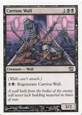 Carrion Wall *Uncommon* Magic MtG x1 Eighth 8th Edition MP