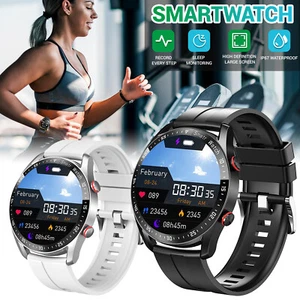 2024 Smart Watch For Men/Women Waterproof Smartwatch Bluetooth iPhone Samsung - Zdjęcie 1 z 11