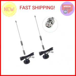 AEDIKO 2pcs Police Scanner Antenna Radio Scanner Antenna HF VHF UHF 20-1300MHz B - Zdjęcie 1 z 2