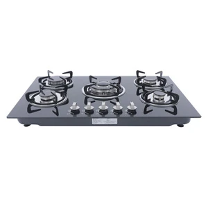 Cooktop Gas 5 Burners Gas Stovetop 30 inch Gas Hob Stovetop Tempered for Kitchen - Picture 1 of 24