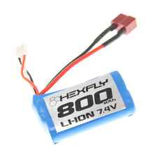 Hexfly 2S 7.4V Li-Ion Battery(800mAH)(T-Plug)(1pc)