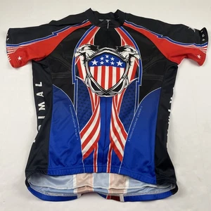 PRIMAL Radtrikot Herren L USA Flagge Adlerschild Reißverschluss vorne USA - Bild 1 von 10
