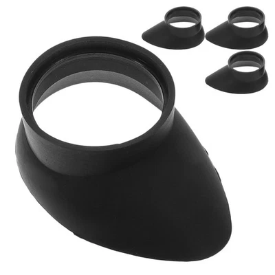  4 Piezas Gafas de Observación de Aves Accesorios Binoculares Lente Cubierta Ojos para Foto 1 de 4