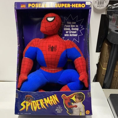 Spider-Man 1993 stuffed animal toy - image 1 of 4