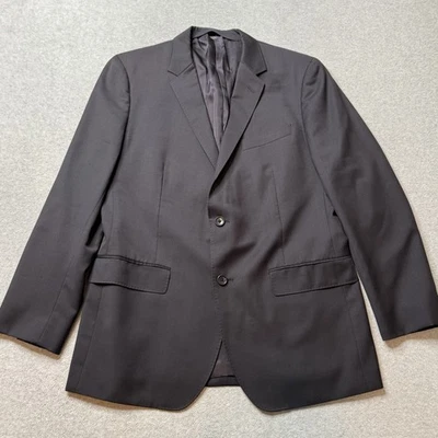 Blazer Bonobos Para Hombres 42R Negro Lana Negocios Formal 2 Botones Deporte Abrigo Chaqueta Foto 1 de 4