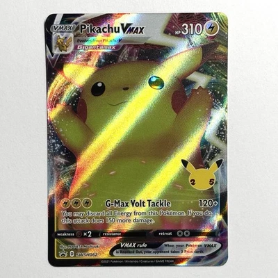 Pikachu VMAX SWSH062 SWSH: Sword & Shield Promo Card Holo NM - Image 1 of 2