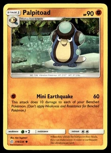 SM - Cosmic Eclipse #116/236 Palpitoad - Picture 1 of 2