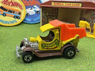 Hot Wheels Dumpin’ A Yellow No. 1979 Camión de volteo Hong Kong 2507 vintage Foto 1 de 4
