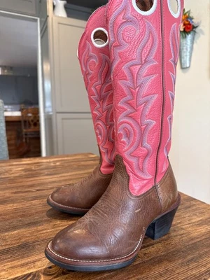 Женские ковбойские сапоги Tony Lama Buckaroo RR2001L размер 6B - Изображение 1 из 4