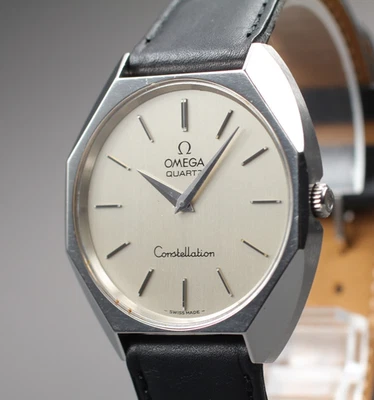Vintage 1977 [Near MINT] Omega Constellation Cal.1330 34mm Quartz Silver Men's - Image 1 of 4