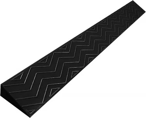 Threshold Ramps Wheelchair Ramp Non-Slip Threshold Ramp Reducer Black 100x13x6cm - Picture 1 of 8