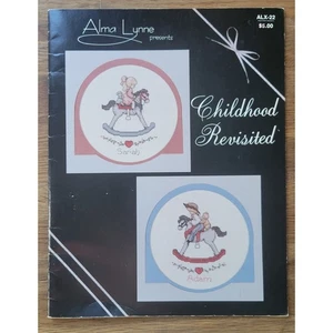 Alma Lynne Childhood Revisited Cross Stitch Pattern Booklet 1985 - Picture 1 of 4