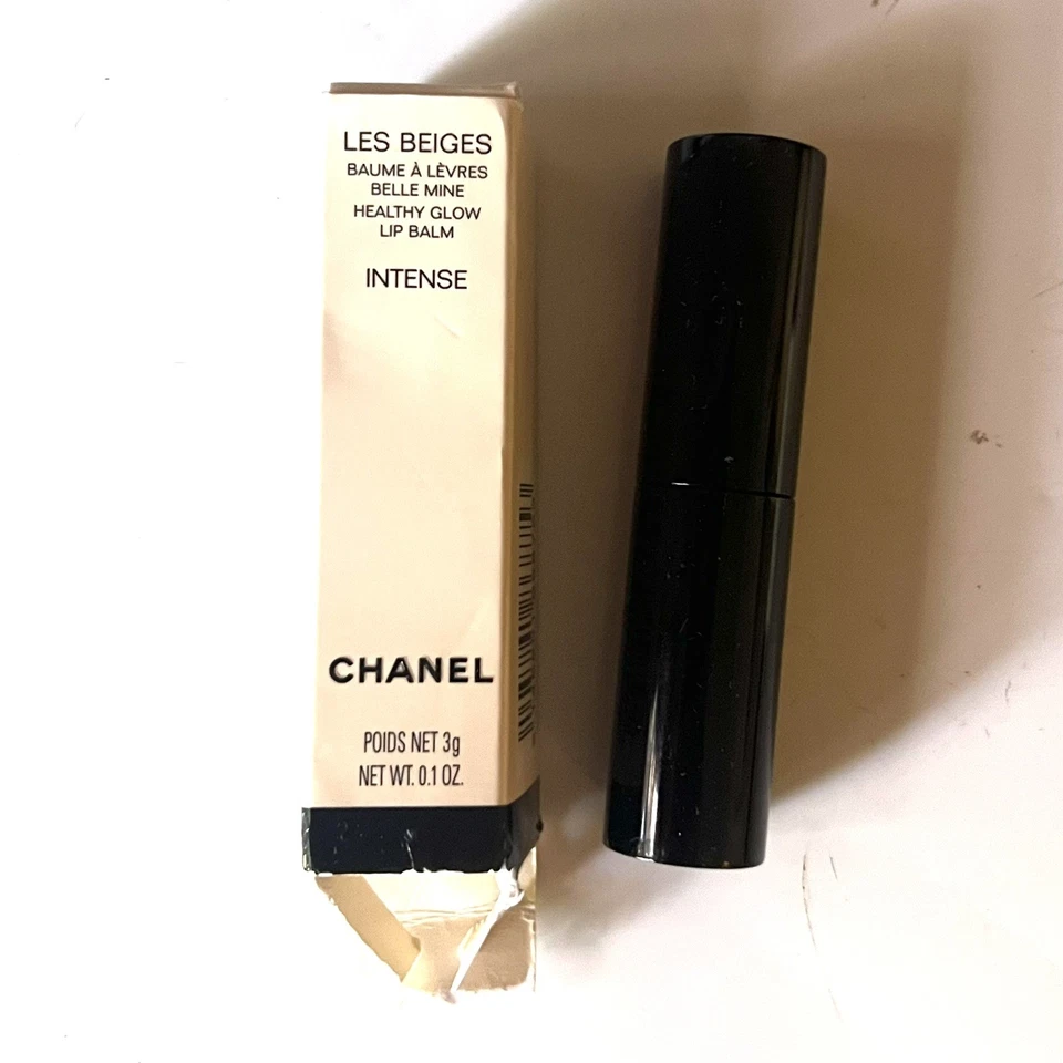 CHANEL LES BEIGES HEALTHY GLOW LIP BALM INTENSE New In Damaged Box 3 G 0.1 Oz - Image 1 of 4