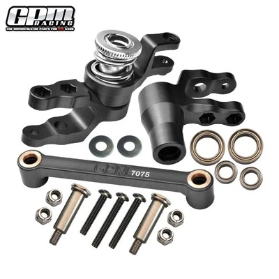 Conjunto de dirección delantera de aleación GPM TRAXXAS 1/10 Maxx con barra Widemaxx 1/8 Maxx Foto 1 de 4