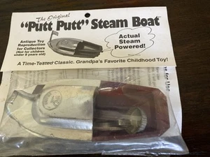 Neu versiegelt Original Putt Putt Dampfboot Blechspielzeug Antik Spielzeug Reproduktion - Bild 1 von 3
