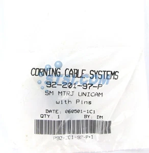 Conector Corning 92-201-97-P Unicam MTRJ SM ~ STSI - Imagen 1 de 2