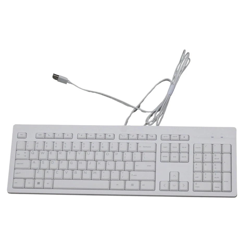M54851-001 Hp Keyboard Wired White 24-Cb Series "GRADE A" - Image 1 of 1