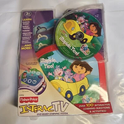 FIsher Price InteracTV DVD Based Learning Dora the Explorer iRapido, Tico! - Image 1 of 4