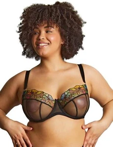 Sculptresse by Panache Eden Bra Balcony Underwired Non-Padded Curvy Sheer 10911A - Picture 1 of 54