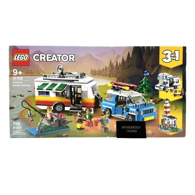 NUEVO, RETIRADO Y SELLADO LEGO CREATOR 3 EN 1: Caravana Family Holiday (Juego #31108) Foto 1 de 4
