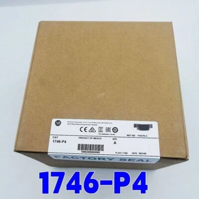 New Sealed AB 1746-P4 Allen-Bradley 1746-P4 Ser A SLC 500 Power Supply Module - Photo 1/2