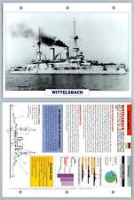 Wittelsbach - 1900 - Capital Ships - Atlas Warships Maxi Card