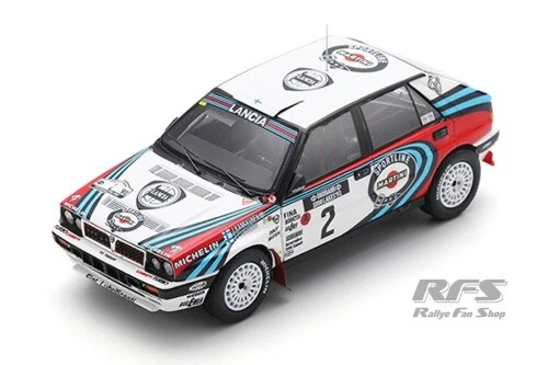 Lancia Delta Integrale 16V Kankkunen 1000 Laghi Rally 1991 1:43 Spark 9010 - Immagine 1 di 1