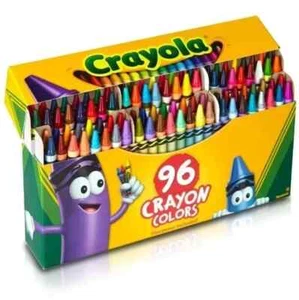 Juego de crayones Crayola, 96 quilates, útiles para el regreso a la escuela, suministros para el aula - Imagen 1 de 9