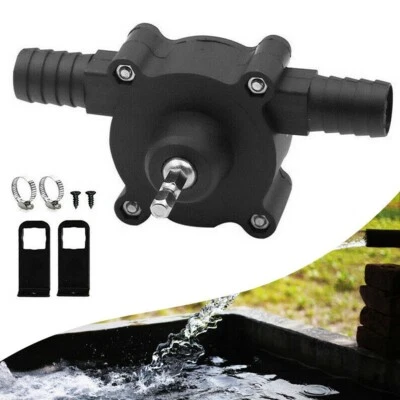 Bohrmaschine Selbstansaugende Transfer Pumpe Für Wasser Öl Flüssigkeit Bohrpump - Bild 1 von 4
