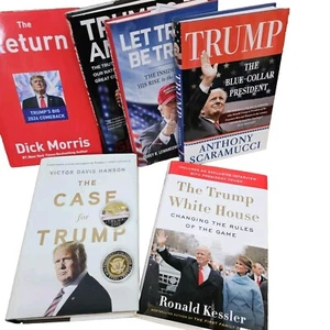 Donald Trump Lot 2 2020 Gold Presidential Coins 6 1st Edition Hardcover Books - Picture 1 of 17