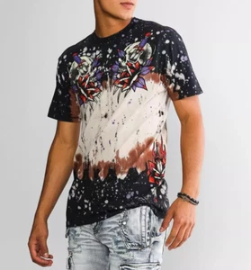 Affliction Herren Black Label "Soul Glory" Premium Qualität Strass T-Shirt Neu mit Etikett - Bild 1 von 6