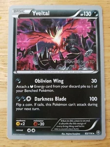 Tarjeta Pokémon 65/114 de Yveltal Pokémon Campeonato Mundial 2016 - Imagen 1 de 4