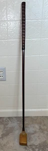 ¿Nogal americano y madera vintage? Putter con cabeza derecha ¿Agarre original? 35" USA - Imagen 1 de 9