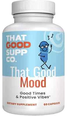 That Good Mood Booster Suporta Alívio do Estresse e Bem-Estar Cognitivo Novo - Imagem 1 de 4