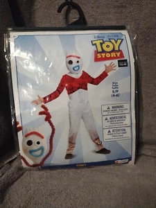 Forky Disney Pixar Toy Story Halloween Costume Child Small 4-6 Cosplay Pretend - Picture 1 of 4