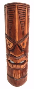 Money Tiki Mask 20" Kane - Hand Carved | #dpt501350 - Picture 1 of 1