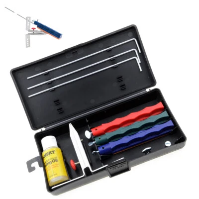 LANSKY Standard Schleif-System, professioneller Messer-Schärfer,Schleif-Stein,Öl - Bild 1 von 4